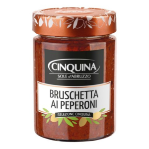 Bruschetta z Papryką Pasta 280g Cinquina