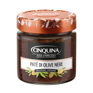 Pate z Czarnych Oliwek Cinquina 200g