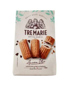 Tre Marie Cioccolato in Frolla Krumiro – kruche włoskie ciasteczka z nadzieniem z gorzkiej czekolady 315 g