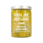 Sos z Salsiccią i Cukinią 300g - Casa Montalbano
